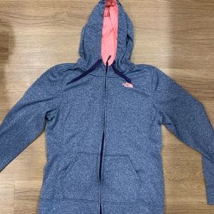 North Face Zip Up Hoodie